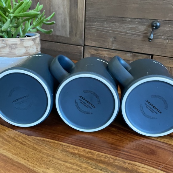 3 RARE Starbucks Mugs Dragons and Mermind - Picture 8 of 12